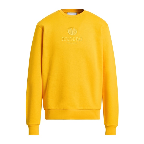 【貨物輸送無料】 アイスバーグレタス メンズ パーカー・スウェットシャツ アウター Sweatshirts Yellow