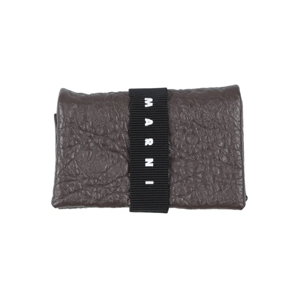 【貨物輸送無料】 マルニ メンズ 紙入れ 付属品 Coin purses Brown