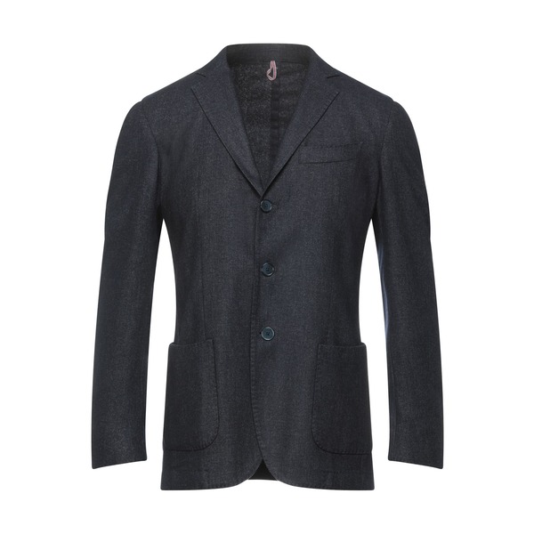 【送料無料】 サンタニエロ メンズ ジャケット&ブルゾン アウター Blazers Blue|asty