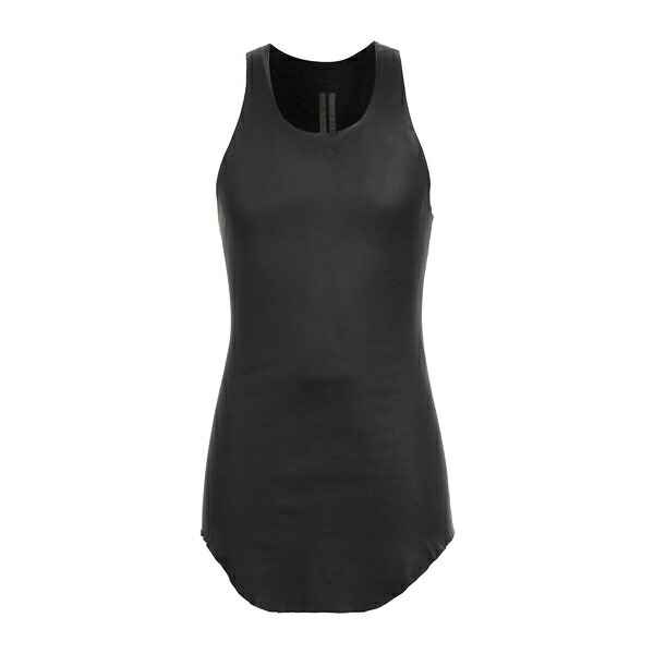 【貨物輸送無料】 リックオウエンス メンズ ティーシャツ トップス Tank tops Black