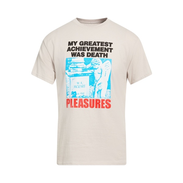 【送料無料】 プレジャーズ メンズ Tシャツ トップス T-shirts Grey|asty