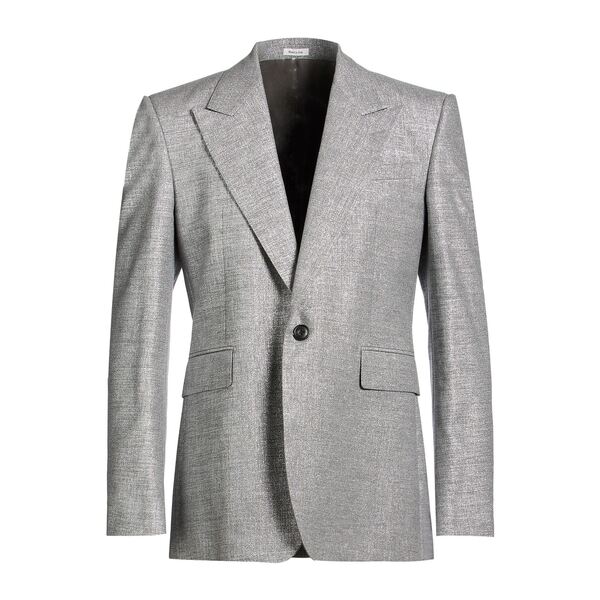 【貨物輸送無料】 マックイーン メンズ 上衣＆上衣 アウター Blazers Silver