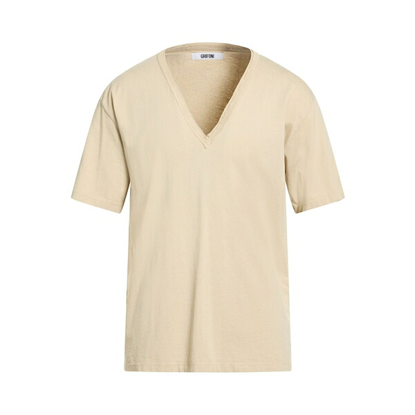 【貨物輸送無料】 グリフォーニ メンズ プルオーバー トップス T-shirts Green