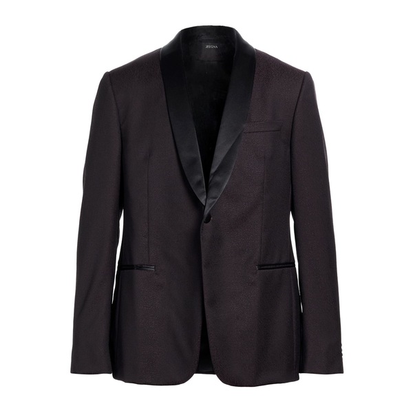 【貨物輸送無料】 ゼニア メンズ 上衣＆上衣 アウター Blazers Purple