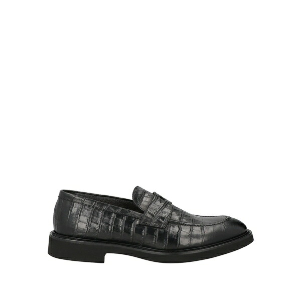 【貨物輸送無料】 ドンカルズ メンズ スリッポン・ローファー シューズ Loafers Black