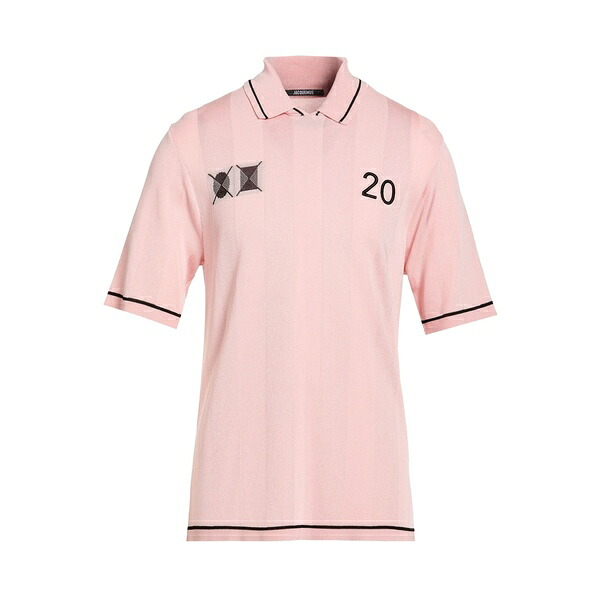 【貨物輸送無料】 ジャクエムス メンズ 編み物\u0026ティーシャツ アウター Sweaters Pink