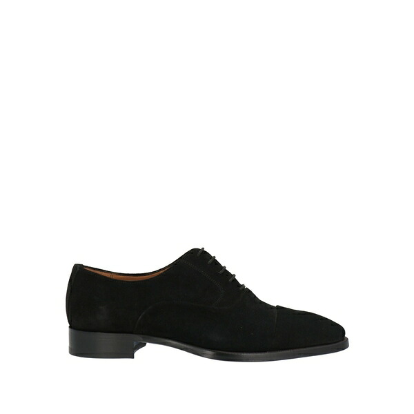 【貨物輸送無料】 ストール・マンテラッシ メンズ お召しものシューズ シューズ Lace-up shoes Black