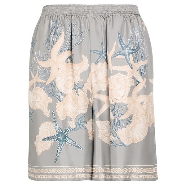 【貨物輸送無料】 ヴェルサーチ メンズ 心地よいズボン下 ボトムス Shorts \u0026 Bermuda Shorts Grey