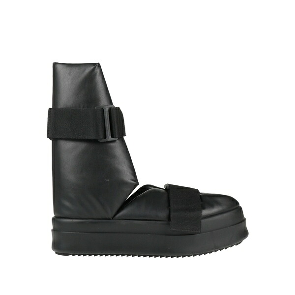 【貨物輸送無料】 リックオウエンス メンズ ブーツ シューズ Boots Black