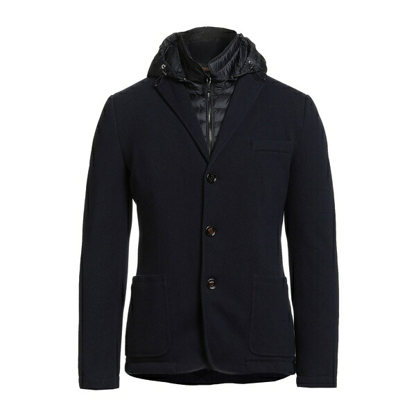 【貨物輸送無料】 ムーレー メンズ 上衣＆上衣 アウター Jackets Blue