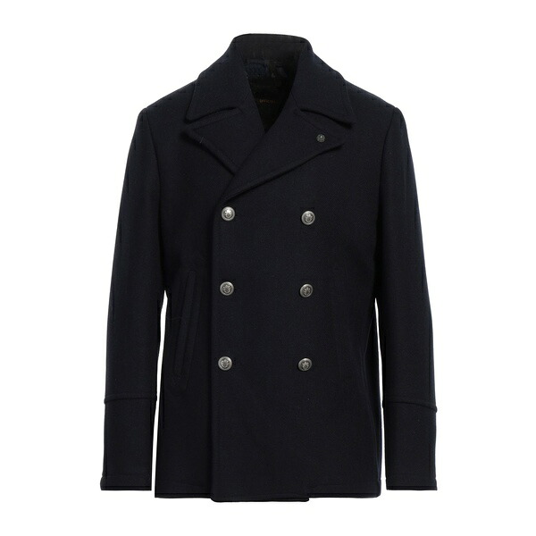 【貨物輸送無料】 オフィシナ３６ メンズ 上衣＆上衣 アウター Coats Blue