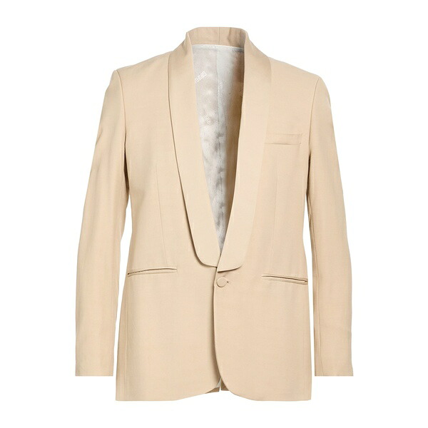 【送料無料】 グリフォーニ メンズ ジャケット＆ブルゾン アウター Blazers Beige｜asty