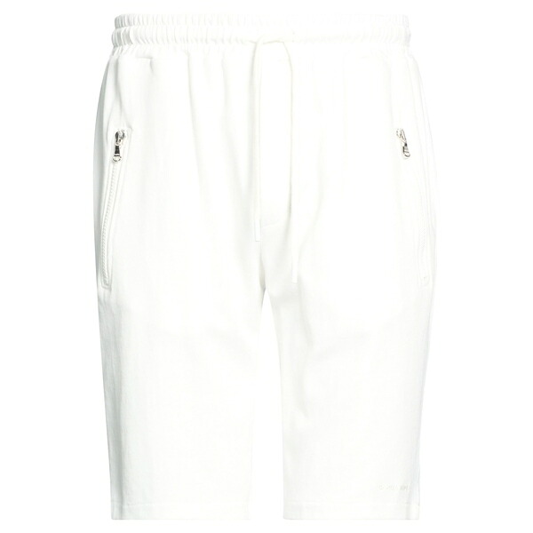 【送料無料】 バルバナポリ メンズ カジュアルパンツ ボトムス Shorts & Bermuda Shorts White|asty