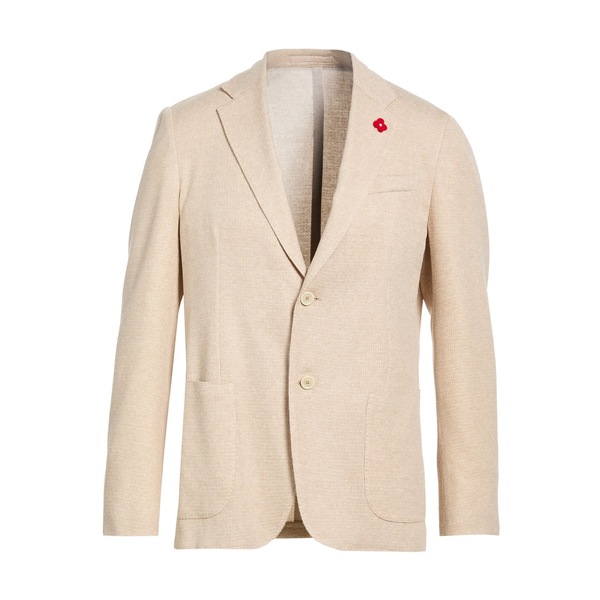 【送料無料】 ラルディーニ メンズ ジャケット&ブルゾン アウター Blazers Beige|asty