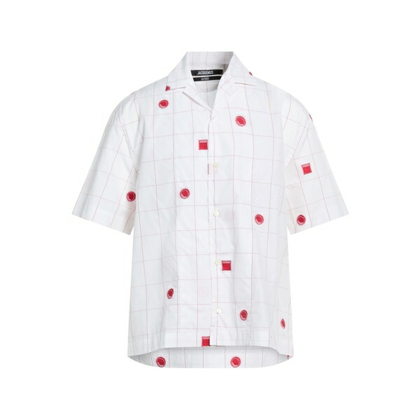 【貨物輸送無料】 ジャクエムス メンズ プルオーバー トップス Shirts White