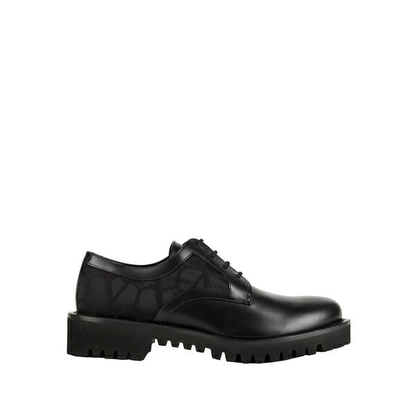 【貨物輸送無料】 ヴァレンティノ ガラヴァーニ メンズ 御召しものシューズ シューズ Lace-up shoes Black