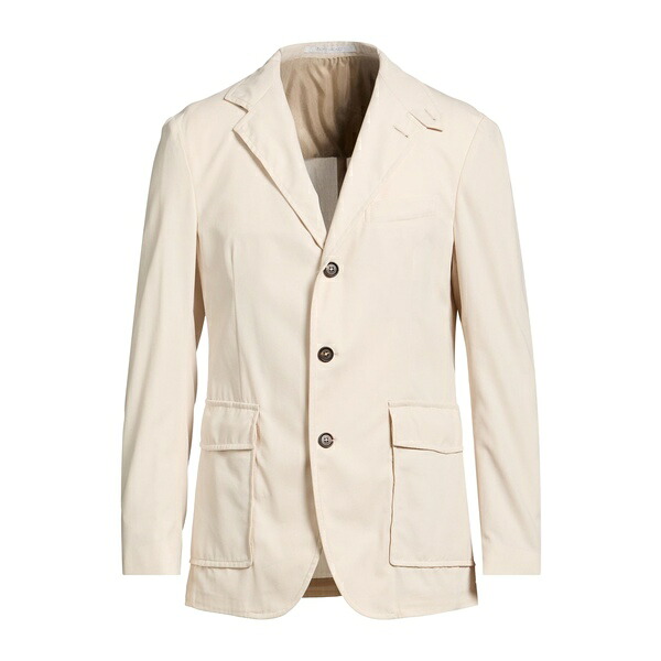 【送料無料】 イレブンティ メンズ ジャケット&ブルゾン アウター Blazers Beige|asty