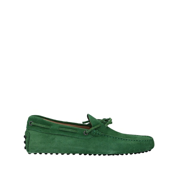 【貨物輸送無料】 トッズ メンズ スリッポン・ローファー シューズ Loafers Green