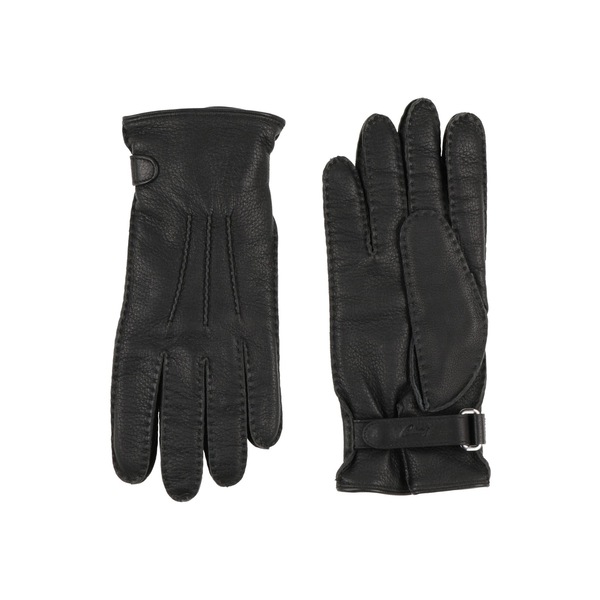 【貨物輸送無料】 ブリオーニ メンズ グローブ 添え物 Gloves Black
