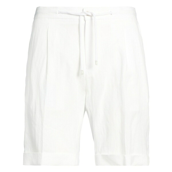 【貨物輸送無料】 バルバナポリ メンズ 心地好いズボン下 ボトムス Shorts \u0026 Bermuda Shorts White