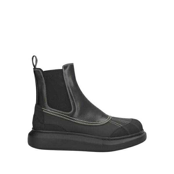 【貨物輸送無料】 マックイーン メンズ ブーツ シューズ Ankle boots Black