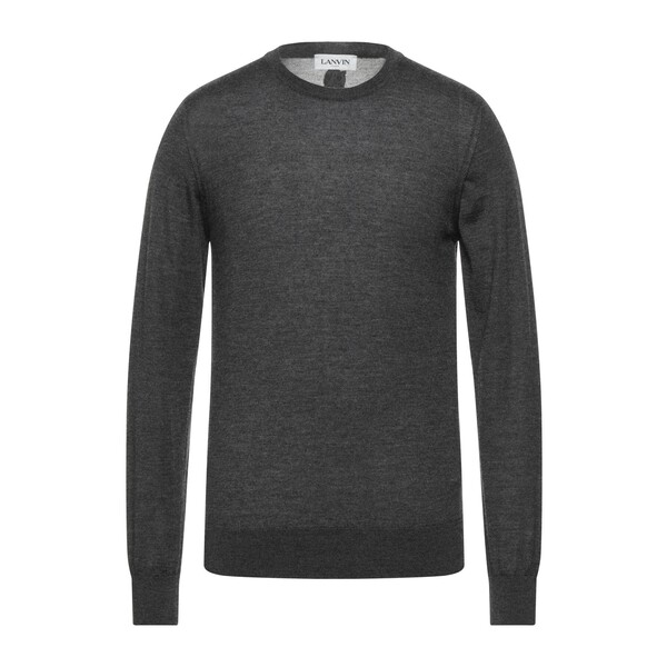 【貨物輸送無料】 ランバン メンズ 編み物\u0026プルオーバー アウター Sweaters Grey