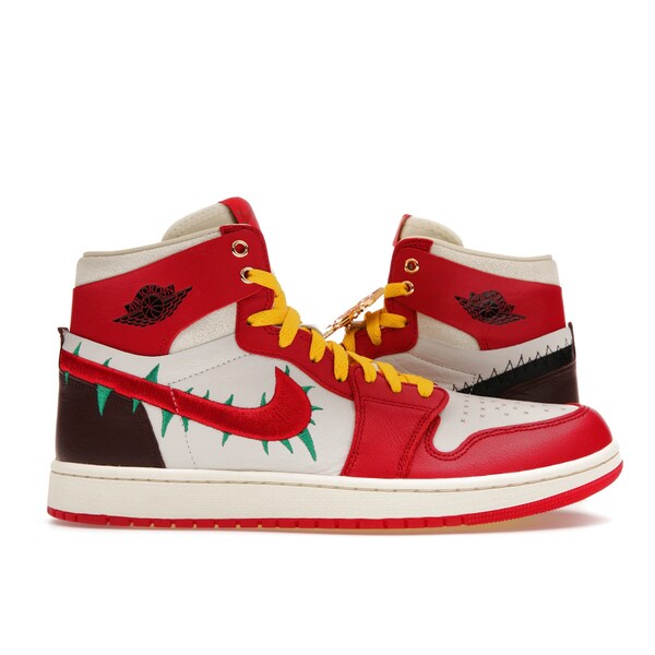 Jordan ジョーダン レディース スニーカー 【Jordan 1 High Zoom Air CMFT 2 Teyana Taylor A Rose From Harlem (Women's)】 サイズ US_7.5(24.5cm) Gym Red/Black-Summit White-Earth-Coconut Milk