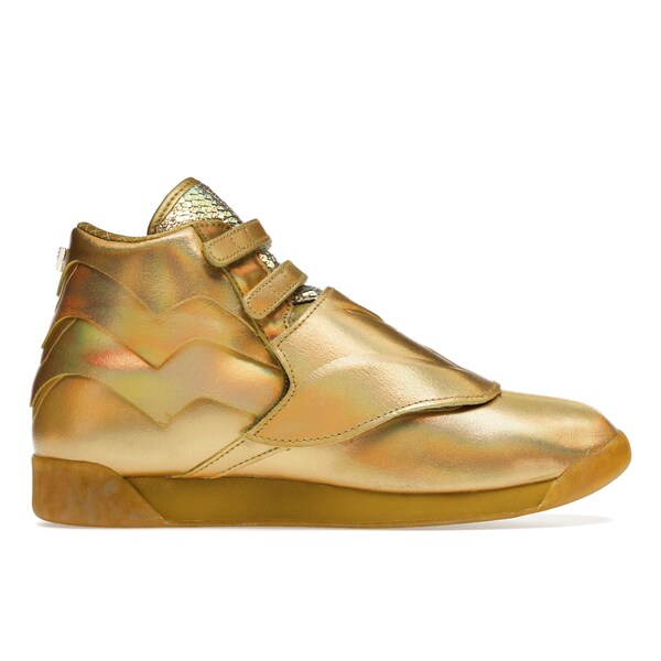 Reebok リーボック レディース スニーカー 【Reebok Freestyle Hi DC Wonder Woman Gold (Women's)】 サイズ US_7.5(24.5cm) Gold Metallic/Gold Metallic-Excellent Red 47,280円