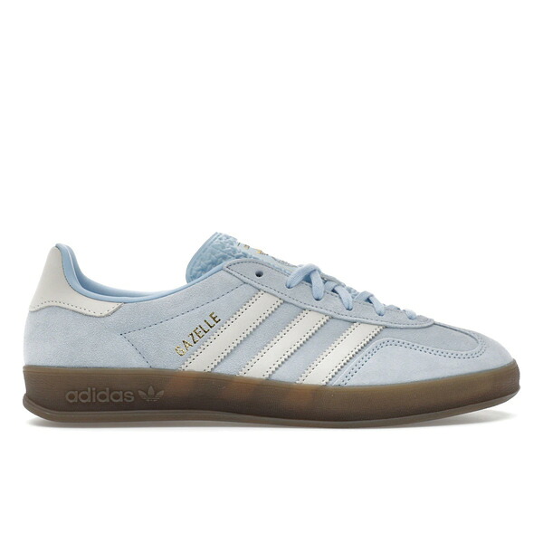 adidas アディダス レディース スニーカー  【adidas Gazelle Indoor Clear Sky Off White (Women\u0027s)】  大きさ US_5(22.0糎) Clear Sky/Off White/Gum