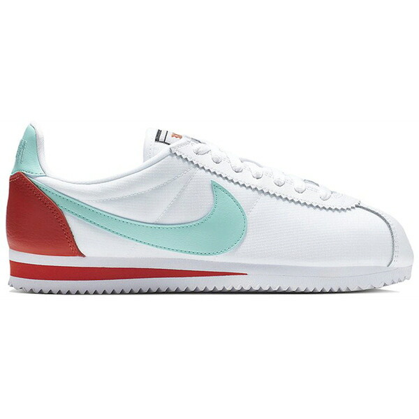Nike ナイキ レディース スニーカー  【Nike Classic Cortez Premium Light Aqua (Women\u0027s)】  大きさ US_7.5(24.5糎) White/Light Aqua/Cosmic Clay