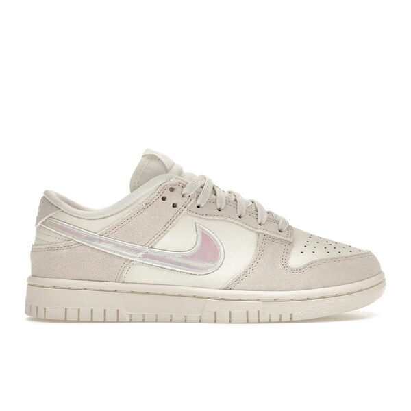 Nike ナイキ レディース スニーカー  【Nike Dunk Low Sail Iridescent Swoosh (Women\u0027s)】  大きさ US_8(25.0糎) Sail/Multi-Color/Siren Red/Hyper Pink/Phantom