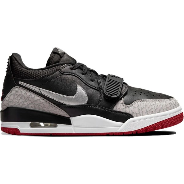 Jordan ジョーダン レディース スニーカー 【Jordan Legacy 312 Low Black Cement (Women's)】 サイズ US_6(23.0cm) Black/Gym Red/Cement Grey/Metallic Silver|asty