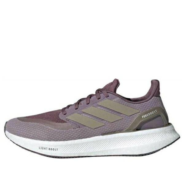adidas アディダス レディース スニーカー 【(WMNS) adidas Pureboost 5 'Preloved Fig Cyber Metallic Shadow Fig' IF9200】 サイズ US_6(23.0cm)|asty