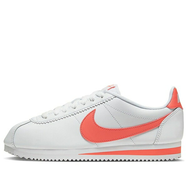 Nike ナイキ レディース スニーカー 【(WMNS) Nike Classic Cortez Leather 'White Pink' 807471-115】 サイズ US_5.5(22.5cm)|asty
