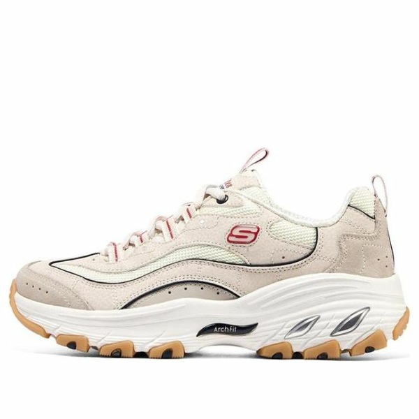 Skechers スケッチャーズ レディース スニーカー 【(WMNS) Skechers Arch Fit DLlites \'Brown\' 149805-NTMT】 サイズ US_7(24.0cm)|asty