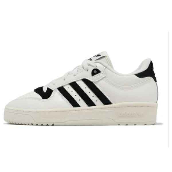 adidas アディダス レディース スニーカー 【(WMNS) adidas Rivalry 86 Low 'Wonder White Black' IF5181】 サイズ US_9(26.0cm)|asty
