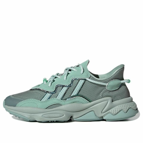 adidas アディダス レディース スニーカー 【(WMNS) adidas originals Ozweego \'Grey Green\' GW3319】 サイズ US_5.5(22.5cm)|asty