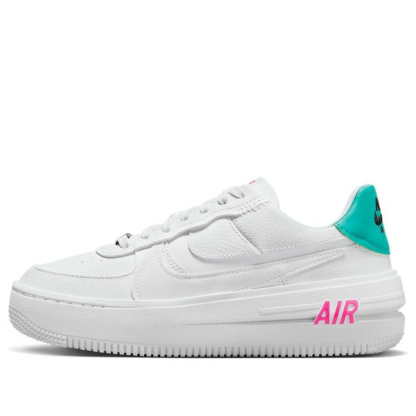Nike ナイキ レディース スニーカー 【(WMNS) Nike Air Force 1 PLT.AF.ORM 'White Jade Pink' FN7180-100】 サイズ US_8.5(25.5cm)|asty