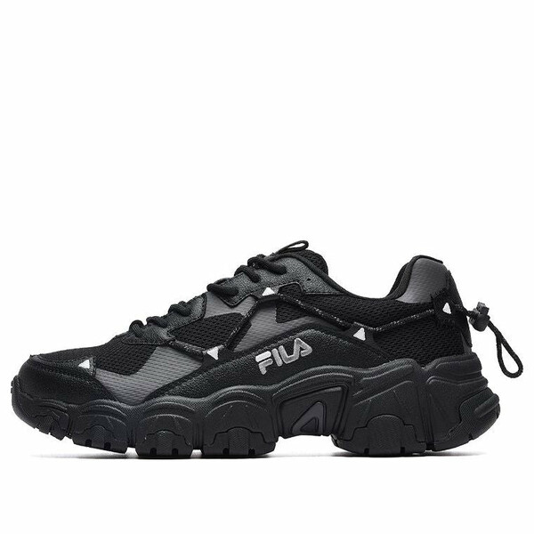 FILA フィラ レディース スニーカー 【(WMNS) FILA Cat Claw Sports Casual Sneakers 'Black' F52W242110FBK】 サイズ US_5(22.0cm)｜asty