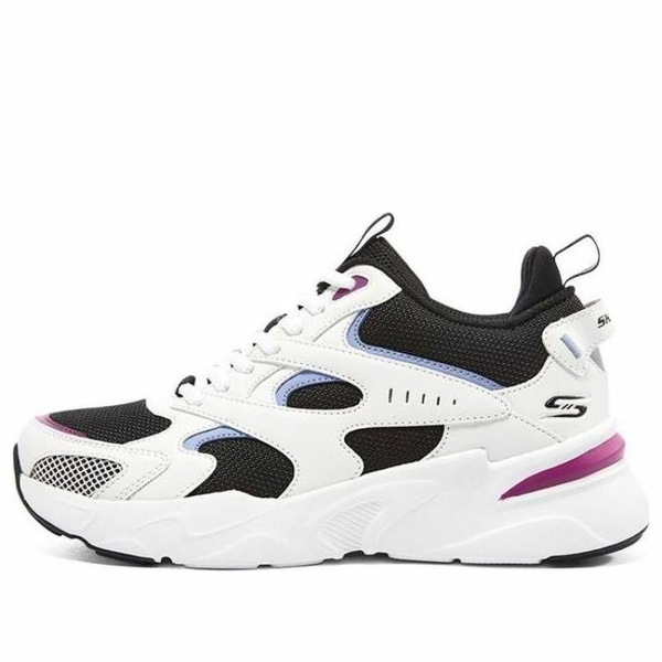 Skechers スケッチャーズ レディース スニーカー 【(WMNS) Skechers Bob's Bamina 'White Navy' 117361-WBPR】 サイズ US_8(25.0cm)｜asty