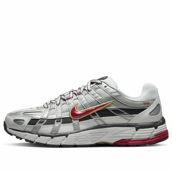 Nike ナイキ レディース スニーカー 【(WMNS) Nike P-6000 CNPT 'Metallic Silver Red' BV1021-101】 サイズ US_W_12.5|asty