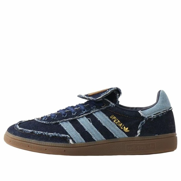 adidas アディダス レディース スニーカー 【(WMNS) adidas x atmos Pink Handball Spezial 'Denim Pack Navy' KJ5754】 サイズ US_9.5(26.5cm)｜asty