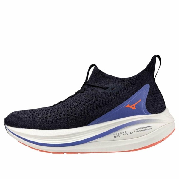 Mizuno ミズノ レディース スニーカー 【(WMNS) Mizuno Neo Vista 2 'Baritone Blue Striking Coral 411540-5S19】 サイズ US_9(26.0cm)｜asty
