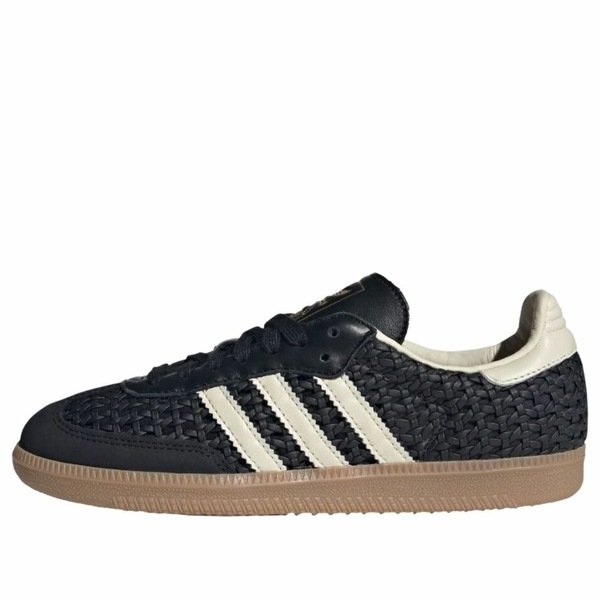 adidas アディダス レディース スニーカー 【(WMNS) adidas Samba 'Basketweave Black' HQ9282】 サイズ US_W_11｜asty