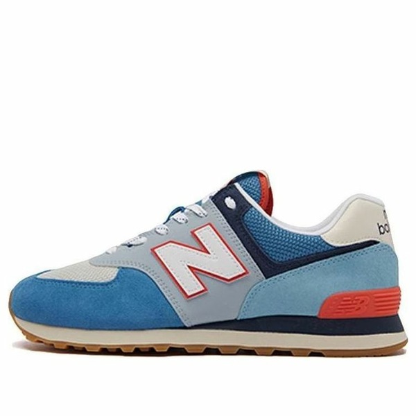 New Balance ニュー平衡にする メンズ スニーカー  【New Balance 574 \u0027Mako Blue Turtle Dove\u0027 ML574まさかの時】  大きさ US_12(30.0糎)