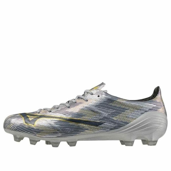 Mizuno ミズノ メンズ スニーカー  【Mizuno Alpha 2 Japan FG Platinum Silver Pack Silver Gold P1GA256004】  サイズ US_11.5(29.5cm)