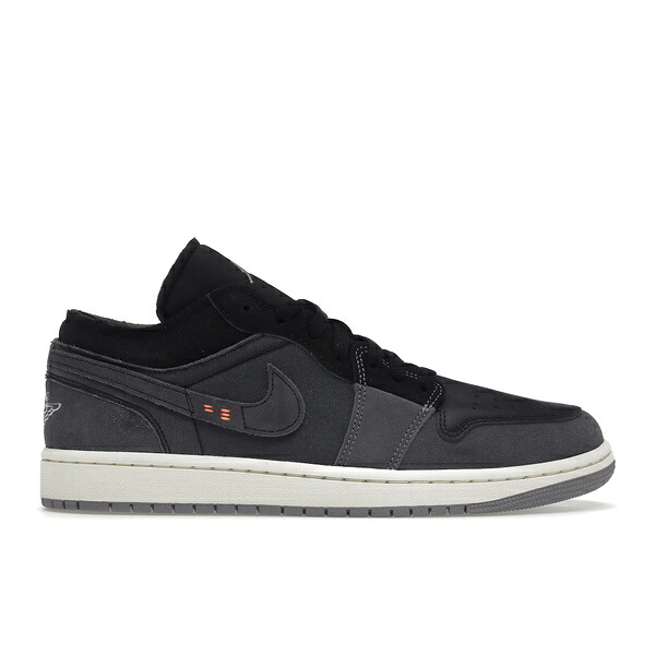 Jordan ジョーダン メンズ スニーカー 【Jordan 1 Low Craft Inside Out Black】 サイズ US_9(27.0cm) Black/Grey-Orange｜asty 76,890円