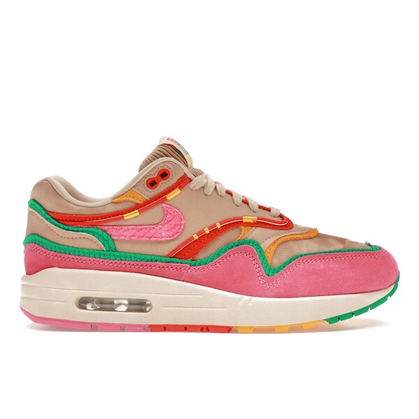 Nike ナイキ メンズ スニーカー 【Nike Air Max 1 Familia】 サイズ US_M_13 Hemp/Pinksicle/Sanddrift｜asty
