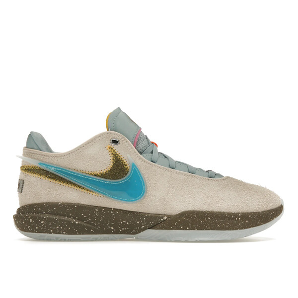 Nike ナイキ メンズ スニーカー 【Nike LeBron 20 UNKNWN Message in a Bottle】 サイズ US_11.5(29.5cm) Guava Ice/Teal Nebula-Emerald Rise｜asty
