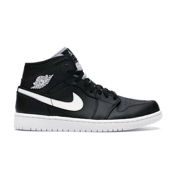 Jordan ジョーダン メンズ スニーカー  【Jordan 1 Retro Mid Black White】  大きさ US_9(27.0糎) Black/White-White